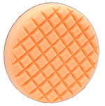 Cross Groove orange Light Cutting Flex Foam Buffing Pad