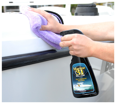 Marine 31 Spray Wax makes waxing your boat easier than ever!