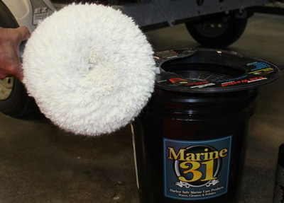 Marine 31 Universal Pad Washer makes your pads look and perform like new!