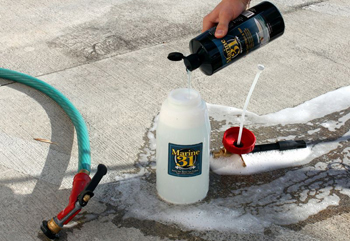 Marine 31 Foamaster Foam Gun makes washing your boat quick and easy!