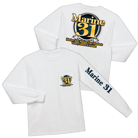 Stay warm and look great in the Marine 31 long sleeve shirt!